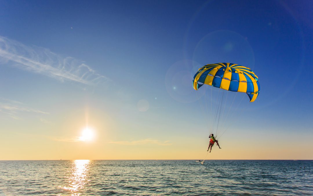 Paragliding on Madeira
